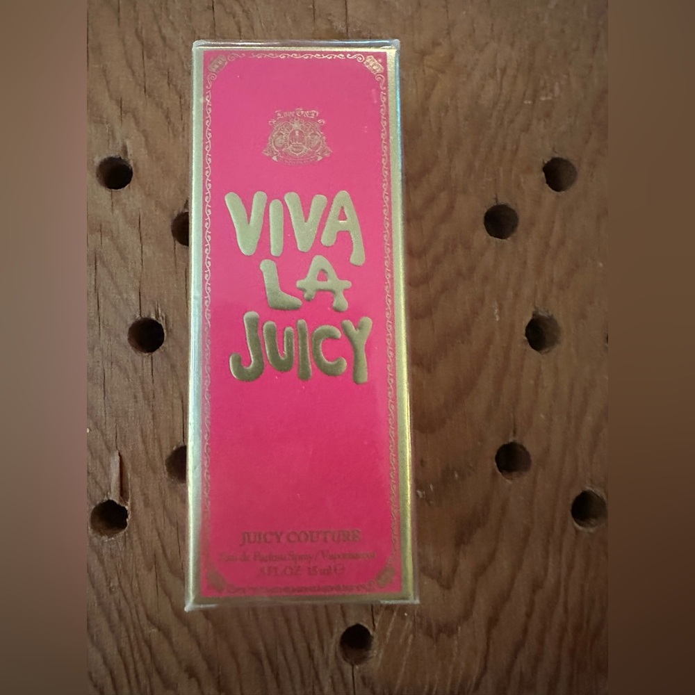 Juicy Couture Pink and Gold Box